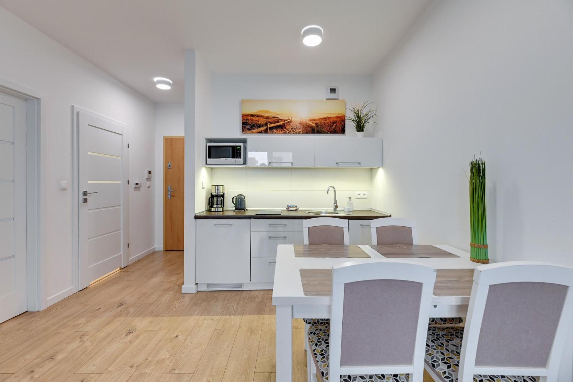 Apartament Nadmorskie Spektrum & Parking Gdansk Exterior photo
